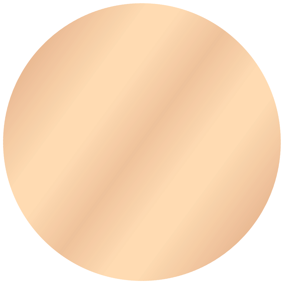 Shiny Rose Gold Finish